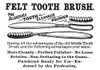 Ad: Toothbrush, 1887. /Namerican Magazine Advertisement For Felt Toothbrushes, 1887. Poster Print by Granger Collection - Item # VARGRC0323678