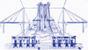 Brooklyn Bridge Diagram Poster Print by Science Source - Item # VARSCIBQ3066