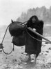 Makah Whaler, C1915. /Nwilson Parker, A Makah Native American Whaler, Carrying Seal-Skin Floats And A Harpoon. Photogravure, C1915. Poster Print by Granger Collection - Item # VARGRC0109800