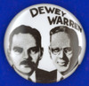 Presidential Campaign:1948. /Nrepublican Campaign Button From The 1948 Presidential Election Featuring Thomas Dewey And Earl Warren. Poster Print by Granger Collection - Item # VARGRC0068253