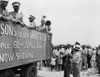 New Jersey: Minstrels. /Nafrican American Minstrels In A Truck Advertising Their Show At An Agricultural Workers' Camp, Bridgeton, New Jersey. Photographed By John Collier, July 1942. Poster Print by Granger Collection - Item # VARGRC0108112