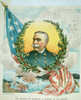 George Dewey, 1898. /Ncommodore George Dewey As The Hero Of The Hour Following His Victory At Manila Bay, 1 May 1898. Contemporary American Lithograph Cartoon. Poster Print by Granger Collection - Item # VARGRC0009432