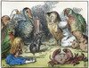 Alice In Wonderland, 1865./Nall The Birds And Animals 'Sat Down At Once.' After The Design By Sir John Tenniel For The First Edition Of Lewis Carroll'S 'Alice'S Adventures In Wonderland.' Poster Print by Granger Collection - Item # VARGRC0007856