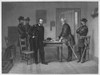 Lee'S Surrender, 1865. /Nthe Surrender Of General Lee To General Grant, 9 April 1865. Steel Engraving, 1867. Poster Print by Granger Collection - Item # VARGRC0028346