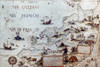North America: Map, 1550. /Nfrench Planisphere Of North America. Poster Print by Granger Collection - Item # VARGRC0027903