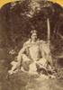 Ute Messenger, C1874. /Na Ute Messenger With His Dog, In Utah. Photograph By John K. Hillers, C1874. Poster Print by Granger Collection - Item # VARGRC0163446