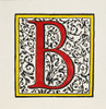 Initial 'B', C1600. /Ndecorative Initial 'B' In A Style Similar To Those Initials Used By Christophe Plantin And Adam Berg. Woodcut, C1600. Poster Print by Granger Collection - Item # VARGRC0031944