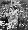 Japan: Girls In Garden. /None Girl Whispering Into Another'S Ear In A Chrysanthemum Garden In Japan. Stereograph, 1906. Poster Print by Granger Collection - Item # VARGRC0127347