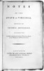Jefferson: Title Page, 1787. /Ntitle Page Of A 1787 English Edition Of 'Notes On The State Of Virginia,' Written By Thomas Jefferson In 1782. Poster Print by Granger Collection - Item # VARGRC0113399