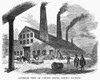 Boston: Foundry, 1855. /Ncyrus Alger'S Iron Foundry In Boston, Massachusetts. Wood Engraving, American, 1855. Poster Print by Granger Collection - Item # VARGRC0355207