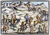 Pilgrims, 17Th Century. /Npilgrims Travelling To Jerusalem. Woodcut From A German Travel Book, 17Th Century. Poster Print by Granger Collection - Item # VARGRC0092340