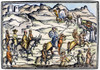 Pilgrims, 17Th Century. /Npilgrims Travelling To Jerusalem. Woodcut From A German Travel Book, 17Th Century. Poster Print by Granger Collection - Item # VARGRC0092340