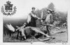 Hunting: Moose. /Nmoose Hunting In New Brunswick, Canada. Canadian Postcard, C1907. Poster Print by Granger Collection - Item # VARGRC0096240