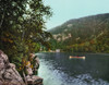 Cascade Lake, C1902. /Na Man In A Canoe On Upper Cascade Lake In The Adirondack Mountains, New York. Photochrome, C1902. Poster Print by Granger Collection - Item # VARGRC0125756