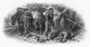 Farming, C1870. /Na Farmer Enjoying A Brief Respite From His Work In The Fields. American Bank Note Engraving, C1870. Poster Print by Granger Collection - Item # VARGRC0078033