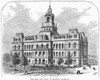 Detroit: City Hall, 1871. /Nthe New City Hall At Detroit, Michigan. Wood Engraving, 1871. Poster Print by Granger Collection - Item # VARGRC0092053