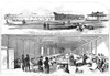 Civil War Hospital. /Nunion Soldiers At The New General Hospital At Hilton Head, South Carolina. Wood Engraving, American, C1863. Poster Print by Granger Collection - Item # VARGRC0000861
