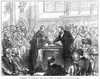 Ulysses S. Grant /N(1822-1885). Ex-President Ulysses S. Grant Being Presented The Freedom Of The City Of London At Guildhall On 15 June 1877. Engraving From An English Newspaper. Poster Print by Granger Collection - Item # VARGRC0089920