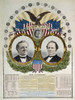 Presidential Campaign, 1876. /Nsamuel L. Tilden And Thomas A. Hendricks As The Democratic Candidates For President And Vice President. Lithograph Campaign Poster, 1876. Poster Print by Granger Collection - Item # VARGRC0395098