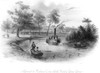 Victoria: Richmond, 1856. /Napproach To Richmond, Victoria, From The North Bank Of The Yarra Yarra. Steel Engraving, Australian, 1856. Poster Print by Granger Collection - Item # VARGRC0066469