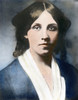 Louisa May Alcott (1832-1888)./Namerican Writer. Oil Over A Photograph, C1857. Poster Print by Granger Collection - Item # VARGRC0039092