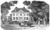 Washington: Headquarters. /Ngeorge Washington'S Headquarters At Cambridge, Massachusetts. Wood Engraving, 19Th Century. Poster Print by Granger Collection - Item # VARGRC0089620