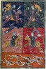 Sixth Trumpet. /Narmy Of Horsemen (Rev. 9:13-21). Spanish Manuscript Illumination, 1220. Poster Print by Granger Collection - Item # VARGRC0026358
