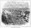 Salt Lake City, 1872. /Nthe West Side Of Main Street In Salt Lake City, Utah. Engraving, 1872. Poster Print by Granger Collection - Item # VARGRC0265748