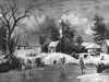 Ice Skating, 1880. /Nchromo-Lithograph, American, 1880. Poster Print by Granger Collection - Item # VARGRC0097922