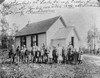 Minnesota: School, C1895. /Nchildren, Probably Of German Immigrant Settlers, In Front Of A One Room Schoolhouse Near Fosston, Minnesota, C1895. Poster Print by Granger Collection - Item # VARGRC0130182