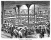 Immigrants: Castle Garden. /Ninterior Of Castle Garden, New York, At The Southern Tip Of Manhattan Island, The Main Arrival Station For Europeans From 1855 To 1890. Wood Engraving, 1871. Poster Print by Granger Collection - Item # VARGRC0064611