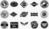 American Railroads. /Nvarious Logos Of American Railroads. Poster Print by Granger Collection - Item # VARGRC0098725