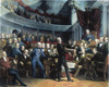 Henry Clay, 1850. /Nhenry Clay Offering His California Compromise To The Senate On 5 February 1850. Contemporary Engraving After The Painting By Peter Frederick Rothermel. Poster Print by Granger Collection - Item # VARGRC0011284