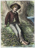 Clemens: Tom Sawyer, 1876. /Nfrontispiece Engraving For The First Edition Of Mark Twain'S 'The Adventures Of Tom Sawyer,' 1876. Poster Print by Granger Collection - Item # VARGRC0047189