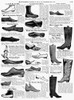 Shoes And Boots, 1895. /Npage From A Montgomery Ward Catalogue Of 1895. Poster Print by Granger Collection - Item # VARGRC0093197 Shoes And Boots, 1895. /Npage From A Montgomery Ward Catalogue Of 1895. Poster Print by Granger Collection - Item # VARGRC0093197
