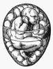 Human Fetus, 16Th Century. /Na Human Fetus Forming Inside An Egg. Woodcut, 16Th Century. Poster Print by Granger Collection - Item # VARGRC0104740