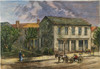 R. B. Hayes: Birthplace. /Nthe House At Delaware, Ohio, Where The Future President Rutherford B. Hayes Was Born On 4 October 1822: Colored Engraving, 1876. Poster Print by Granger Collection - Item # VARGRC0046607