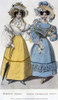 Women'S Fashion, 1829. /Nwomen Wearing A Morning Dress (Left) And A Public Promenade Dress. English Color Fashion Plate From 'La Belle Assembl_E,' 1829. Poster Print by Granger Collection - Item # VARGRC0126488
