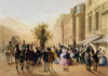 Guerard: Cafe Tortoni, 1856. /Nthe Cafe Tortoni And The Cafe De Paris In Paris, France. Oil Painting By Eugene Von Guerard, 1856. Poster Print by Granger Collection - Item # VARGRC0163581