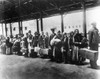 Immigrants: Ellis Island. /Nimmigrants Arriving At Ellis Island, C1900. Poster Print by Granger Collection - Item # VARGRC0015357