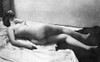 Reclining Nude, 1902. /N'A Noonday Nap.' Nude Study, 1902, By The St. Louis Photographer Fritz W. Guerin. Poster Print by Granger Collection - Item # VARGRC0097343