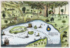 Bandar Abbas, 17Th Century. /Nmap Of The Town Of Bandar Abbas On The Persian Gulf. Line Engraving, French, 17Th Century. Poster Print by Granger Collection - Item # VARGRC0044023