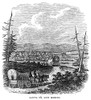 New Mexico: Santa Fe, 1840. /Nwood Engraving, C1840. Poster Print by Granger Collection - Item # VARGRC0015115