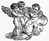 Cherubim, 19Th Century. /Nwood Engraving, English, Early 19Th Century. Poster Print by Granger Collection - Item # VARGRC0038195