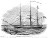 Merchant Steamship, 1844. /Nthe American Steamship 'Princeton.' Wood Engraving, 1844. Poster Print by Granger Collection - Item # VARGRC0050623