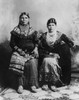 Delaware Women, C1915. /Njennie Bobb, A Western (Absentee) Delaware Native American Woman, And Her Daughter, Nellie Longhat, In Traditional Delaware Dress. Photographed In Oklahoma, C1915. Poster Print by Granger Collection - Item # VARGRC0173277