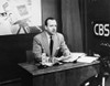 Walter Cronkite (1916-2009). /Nwalter Leland Cronkite, Jr. American Broadcast Journalist. Photographed While Giving A News Report On Cbs Television In Washington, D.C., 1952. Poster Print by Granger Collection - Item # VARGRC0168896