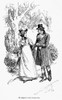 Austen: Emma, 1896. /N'He Stopped To Look The Question.' Illustration By Hugh Thomson For An 1896 Edition Of Jane Austen'S 'Emma,' First Published In 1815. Poster Print by Granger Collection - Item # VARGRC0091468