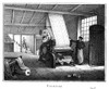 Textile Manufacture, 1840. /Ncalico Printing On Cotton. Lithograph. Poster Print by Granger Collection - Item # VARGRC0012280