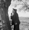 Migrant Worker, 1939. /Na Migrant Worker Shaving By The Roadside, On His Way To San Diego, California. Photograph By Dorothea Lange, February 1939. Poster Print by Granger Collection - Item # VARGRC0107916